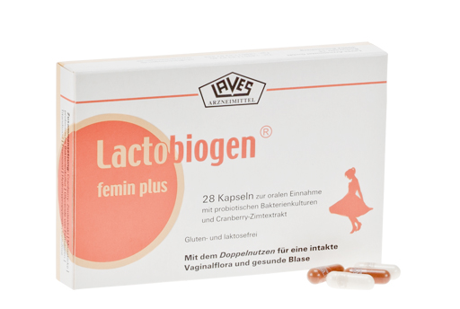 Lactobiogen femin plus Kapseln Kombination